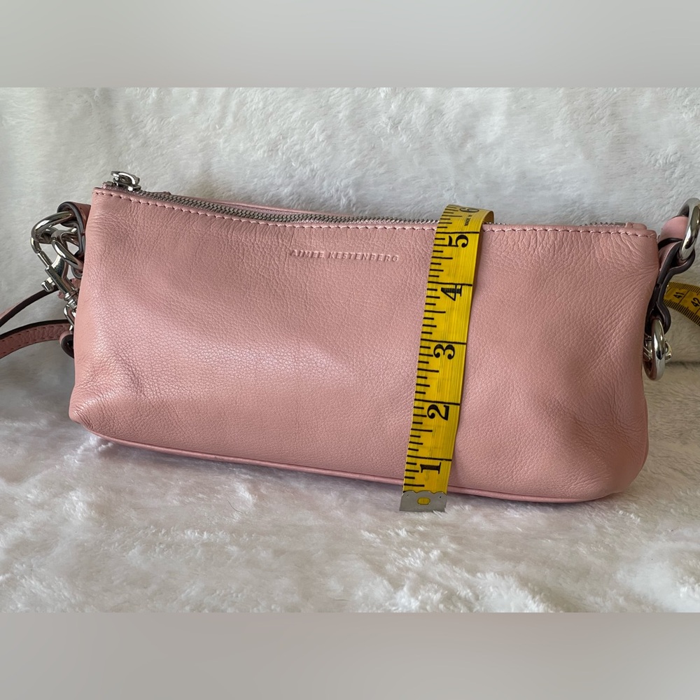 Aimee Kestenberg Riverside convertible crossbody bag pink silver - Picture 13 of 14